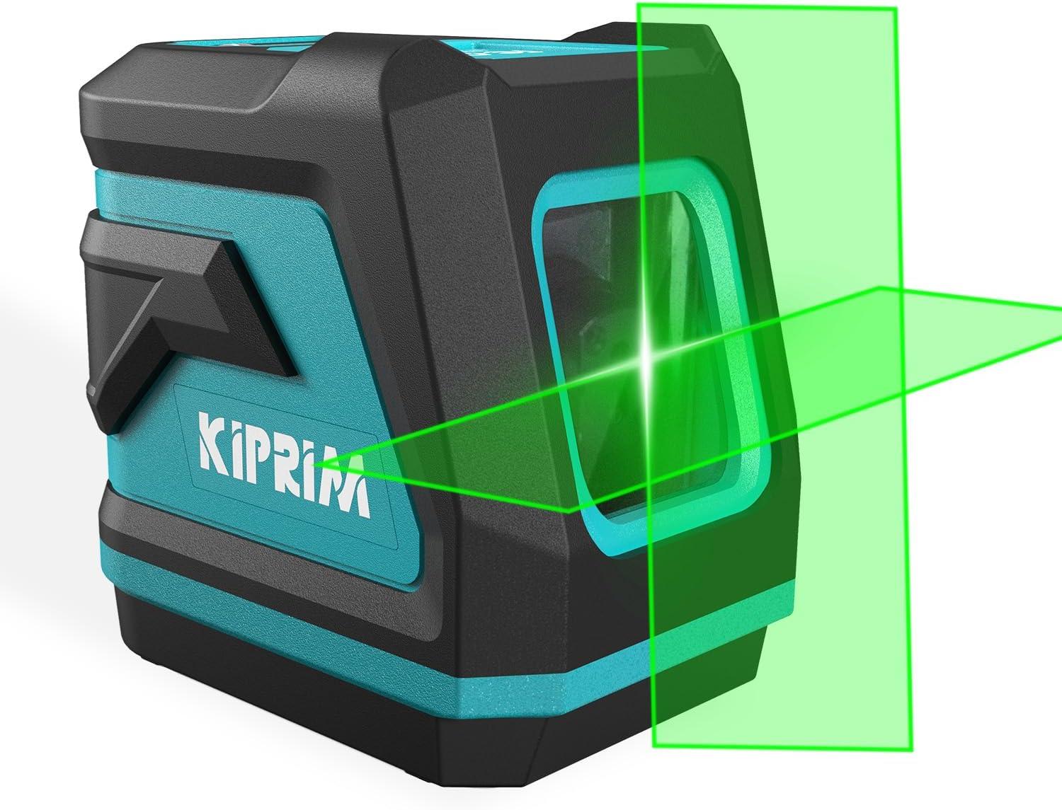 Kiprim レーザー墨出し器 墨出しレーザー 2ライン 5ライン視認性向上