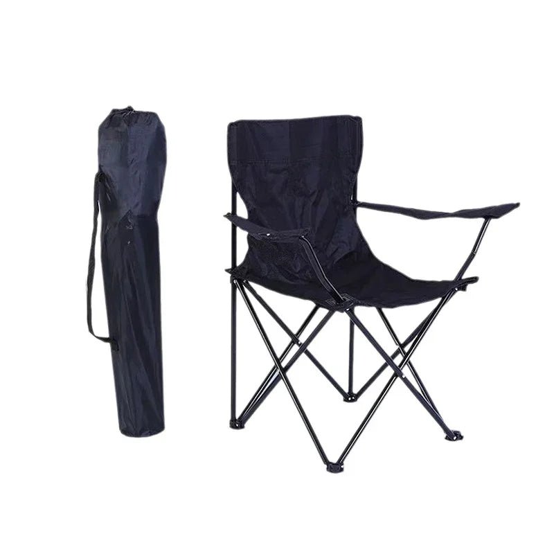 ポータブルアームチェア 屋外キャンプ・ピクニック・レジャー用 折りたたみ式ロータイプラウンジチェア｜1人掛け 単品 軽量コンパクト収納 - Yolerhome