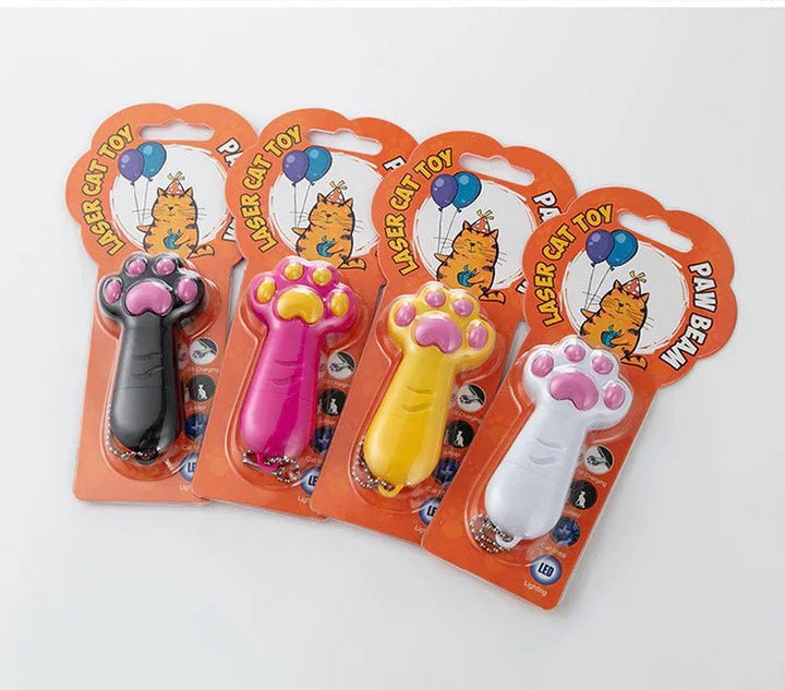 【楽天ランキング1位】猫 ペット 肉球タイプ おもちゃ レーザーポインター LEDポインター ペット 猫グッズ 猫じゃらし 猫用おもちゃ 玩具 犬 USB充電 ペット用品 運動不足解消 - Yolerhome