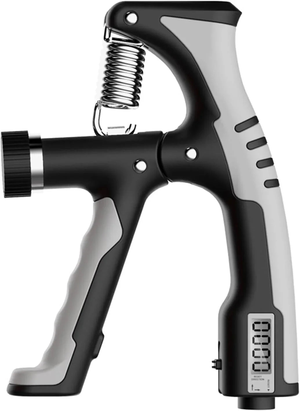 握力増強器 エクササイズ 握力グリッパー カウンター付き 10 - 100kg 負荷調整可能 ハンドグリッパー ストレス解消 リハビリ器具 テニス 野球 握力強化訓練 握りやすい 滑りづらい 男女兼用 ポリプロピレン - Yolerhome