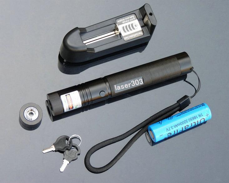 【 強力 100mW 】レーザーポインター USB充電式 赤レーザー 長距離 カラス避け ズーム調節 強力 12時間連続照射 指示棒 会議 天体観測 夜釣り 登山 - Yolerhome