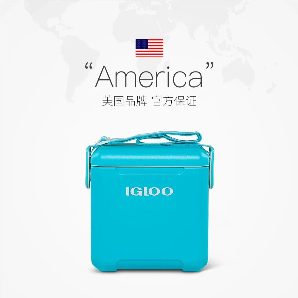 イグルークーラーボックス10.4L保冷Igloo小型部活お花見運動会小さめピクニックフェスイベントIGLOO屋外保温箱携帯ストラップ小型ピクニックキャンプ食品冷蔵保冷アイスバケツ - Yolerhome