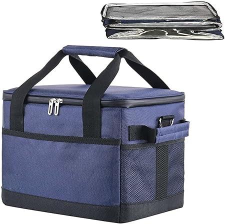 クーラーボックス 小型 10L 大型 18L 35L 68L 保温保冷 バッグ 折り畳み収納可能F - b1 - Yolerhome