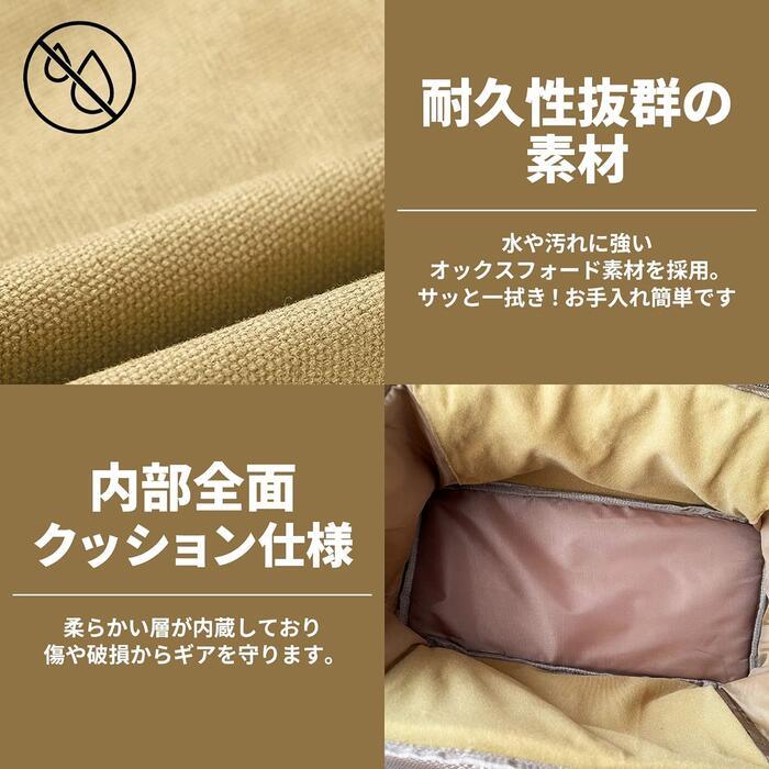 キャンプバッグ 小型 軽量10L 仕切りが３枚付き - Yolerhome