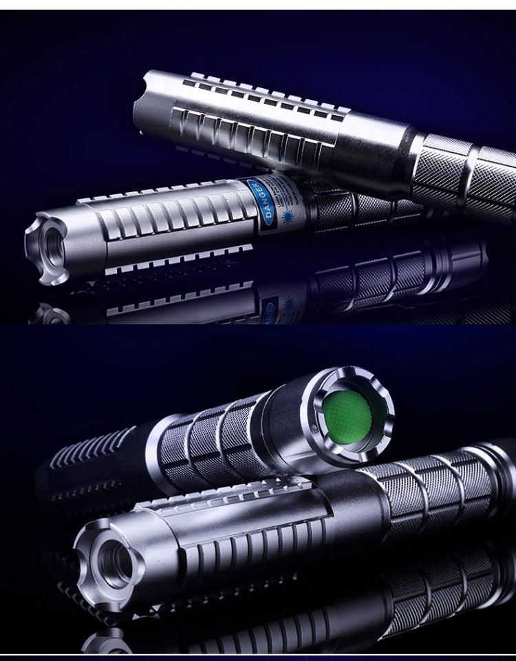 レーザーポインターブルー1500mw(1.5W)人気販売店 超強力青色レーザー5in1満天の星 海外製 1年の保証 - Yolerhome