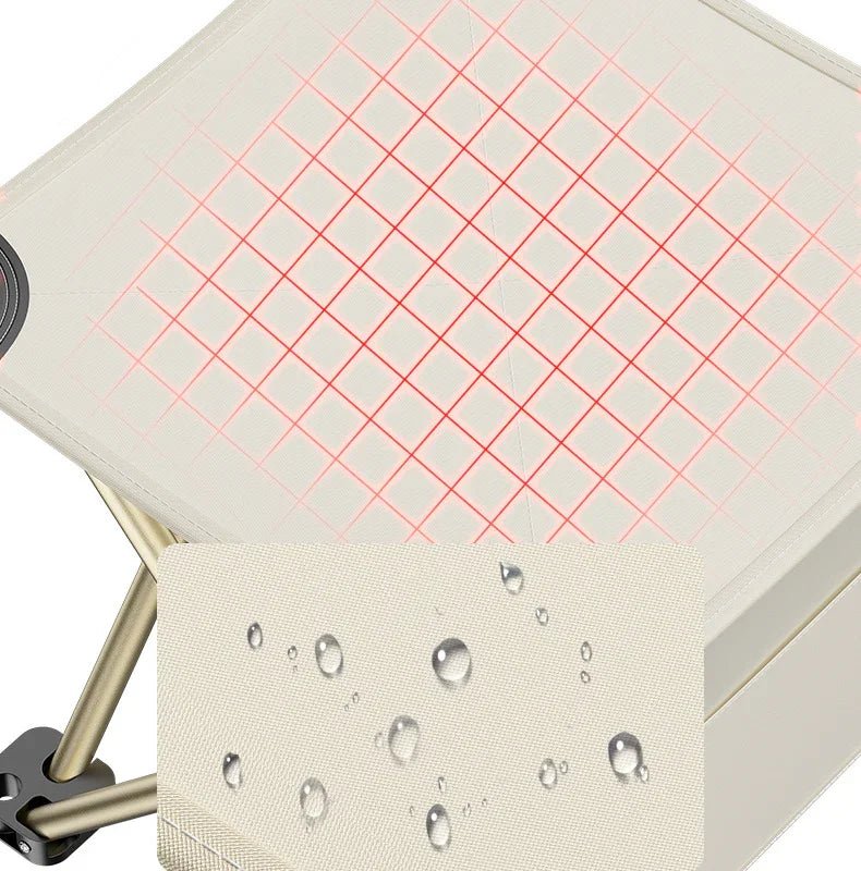 折りたたみ椅子 アウトドアチェア 超軽量 コンパクト収納 耐荷重150kg ステンレス製 キャンプ ピクニック 釣り BBQ用 - Yolerhome