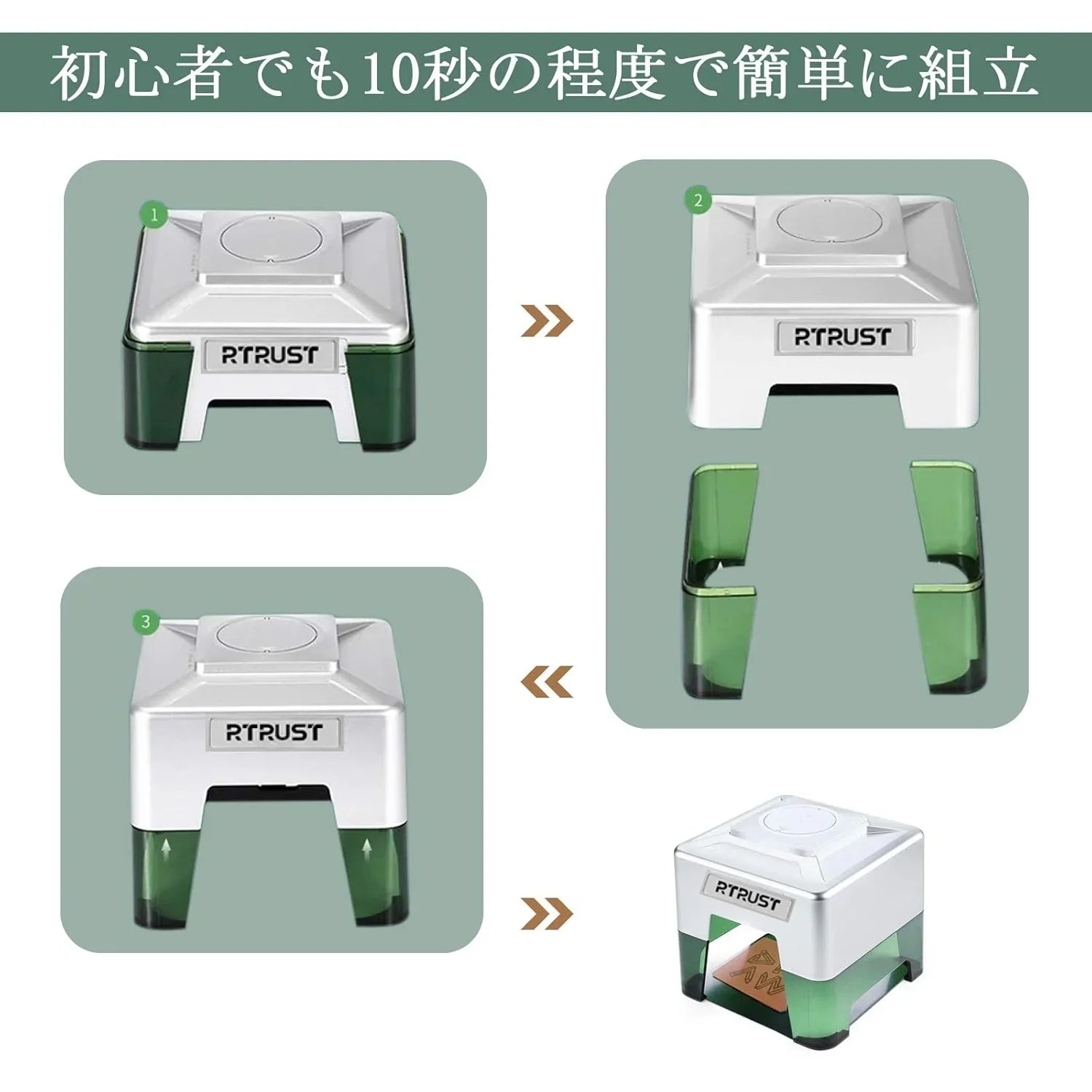 レーザー彫刻機 レーザー刻印機 レーザー加工機 1600mw DIY道具 高速度 高性能 高安定性 家庭用 軽量 小型 耐久 刻印 彫刻切断機 windows/Mac対応 iOS/Android/USB接続用 アプリ操作 使用寿命連続10,000時間以上 初心者 プレゼント レーザーカッター2 - Yolerhome