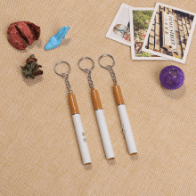 たばこ型レーザーポインター 人気タバコ型 1mw 猫用レッド多機能レーザーポインター キーホルダー型 ペン 5個 LED懐中電灯 赤色レーザー3in1 面白い - Yolerhome