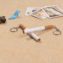 たばこ型レーザーポインター 人気タバコ型 1mw 猫用レッド多機能レーザーポインター キーホルダー型 ペン 5個 LED懐中電灯 赤色レーザー3in1 面白い - Yolerhome