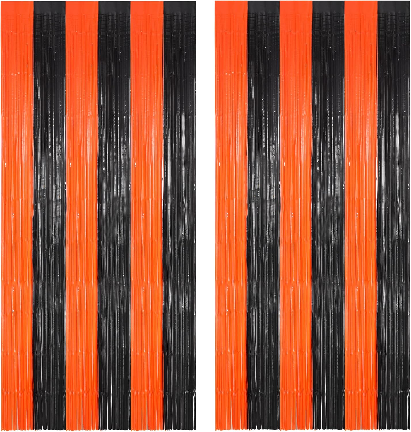 【2枚セット】ハロウィン 飾り パーティー タッセルカーテン 1m*2.5m ハロウィン フリンジカーテン - Yolerhome