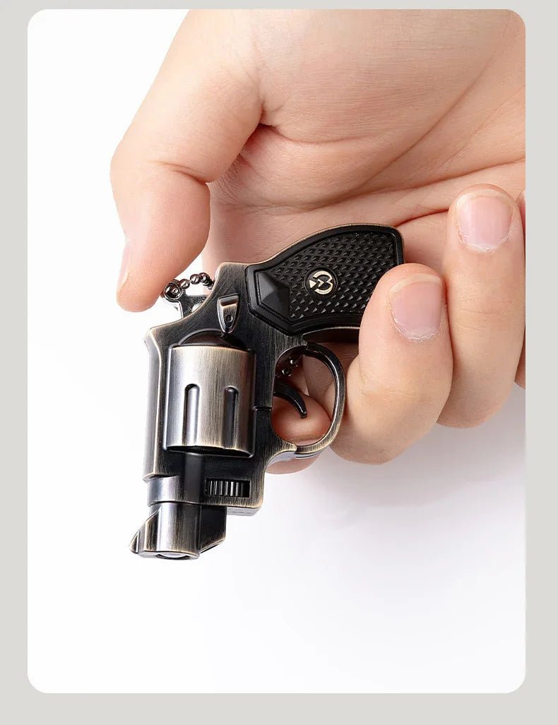 2 - in - 1ピストルおもちゃ懐中電灯レーザー赤外線白色光照明キーホルダーランプ文房具店人気のおもちゃ - Yolerhome