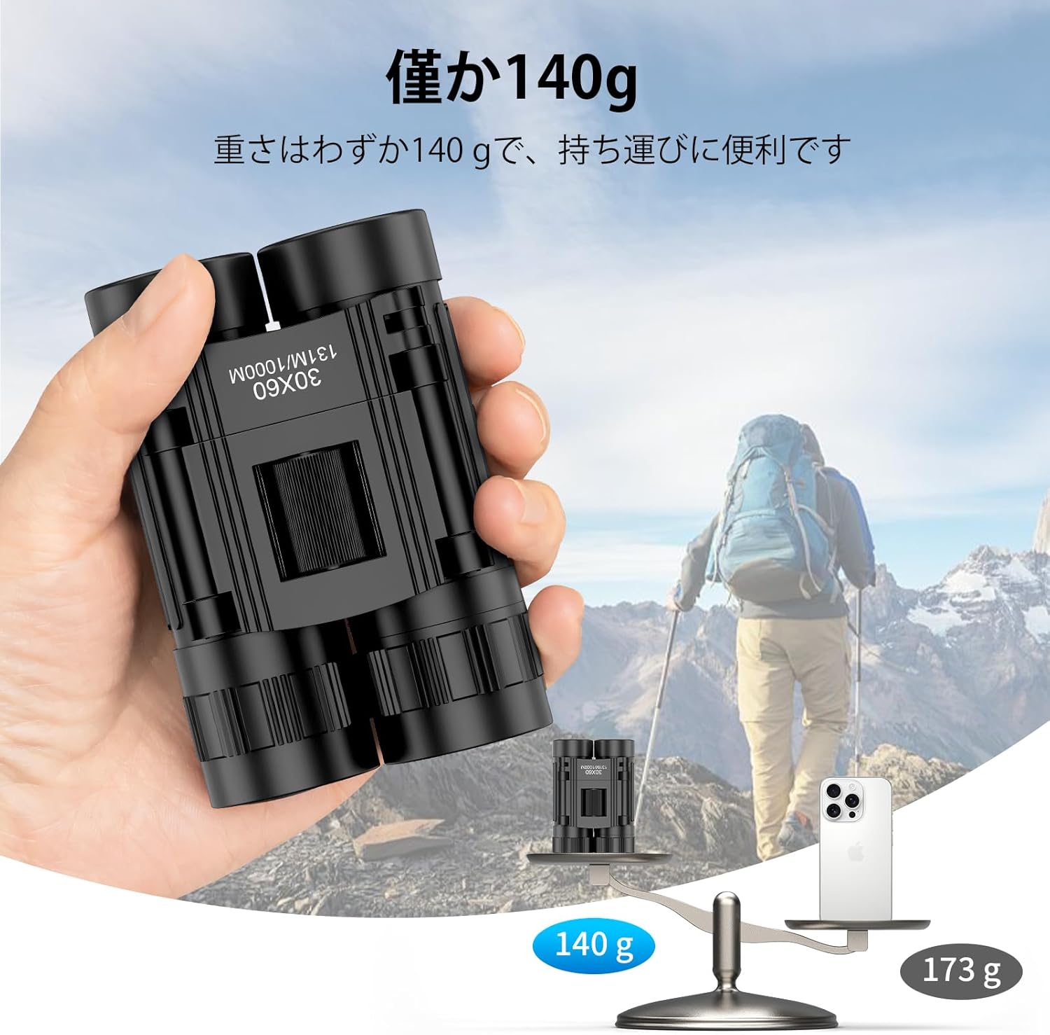 双眼鏡 ライブ用 望遠鏡 20倍ズーム機能 オペラグラス 防振 双眼鏡 超軽量 重さ140g コンパクト 防水防塵 メガネ対応 倍率調整可能 遠足/ハイキング用/スポーツ観戦/コンサート用/野鳥観察/卒業コンサート/日本語説明書付き - Yolerhome