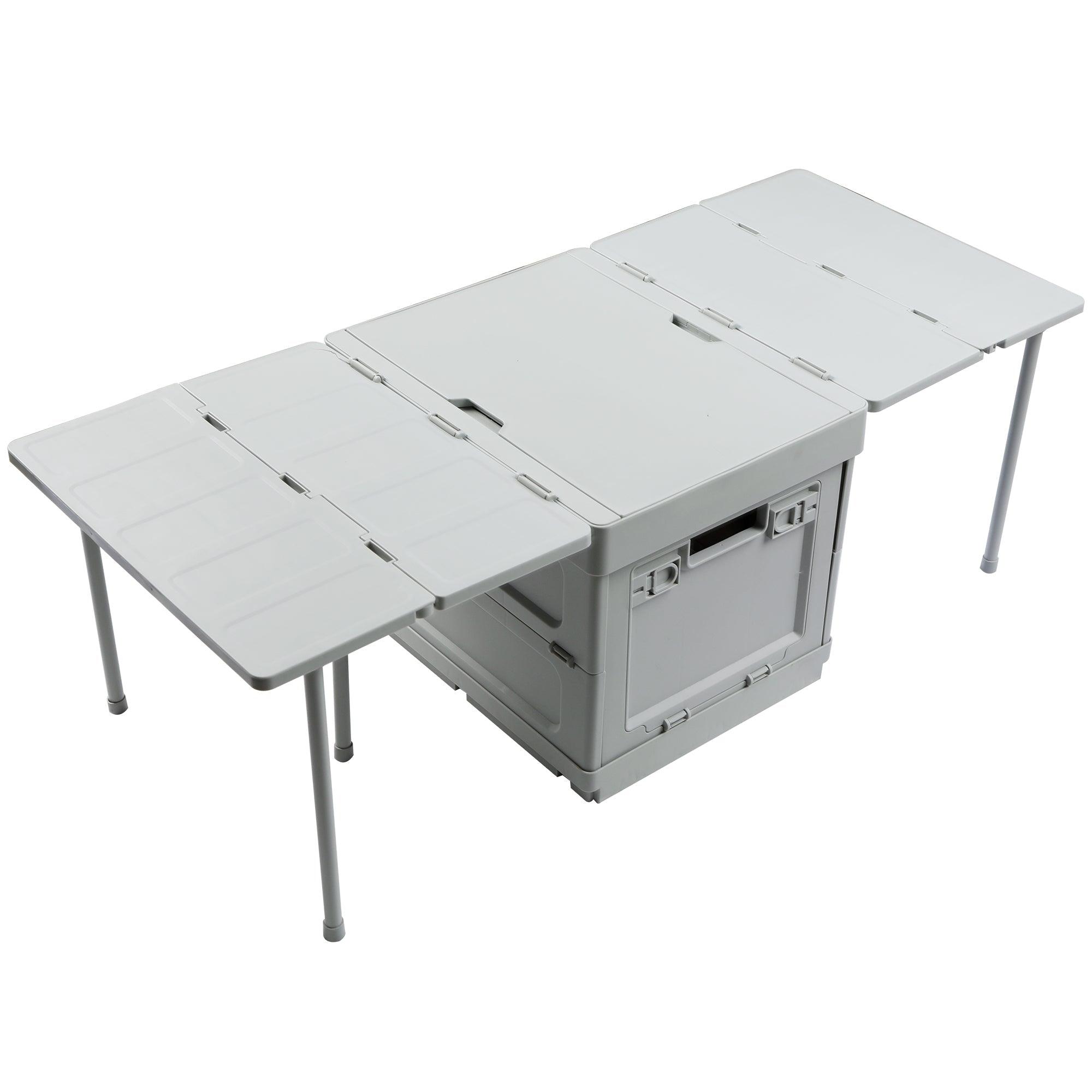 【 全ネットで最もコスパの高いテーブル、期間限定割引中！】2024最新版 多機能コンテナボックス・テーブル - Yolerhome