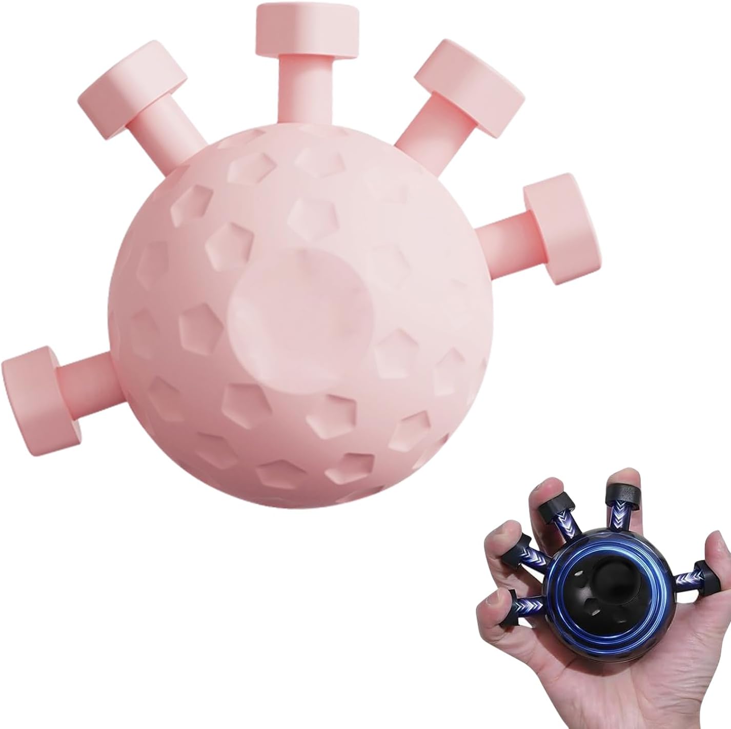 【2025年新モデル】 フィンガーパワー 握力 トレーニング 指グリップ強化器 フィンガートレーナー ハンドグリップ 鍛錬 握力グリップ 握力回復 握力トレーナー ストレス解消 使用簡単 - Yolerhome