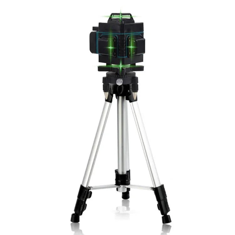 【2025最新改良】レーザー墨出し器 16ライン 4x360°グリーンレーザー 水平器 フルライン 電量LCDディスプレー搭載 回転レーザー線 高輝度 レーザーレベル 自動補正 受光器対応 リモコン付き 屋内屋外兼用 IP54防水防塵 大容量の充電式バッテリー2個 - Yolerhome