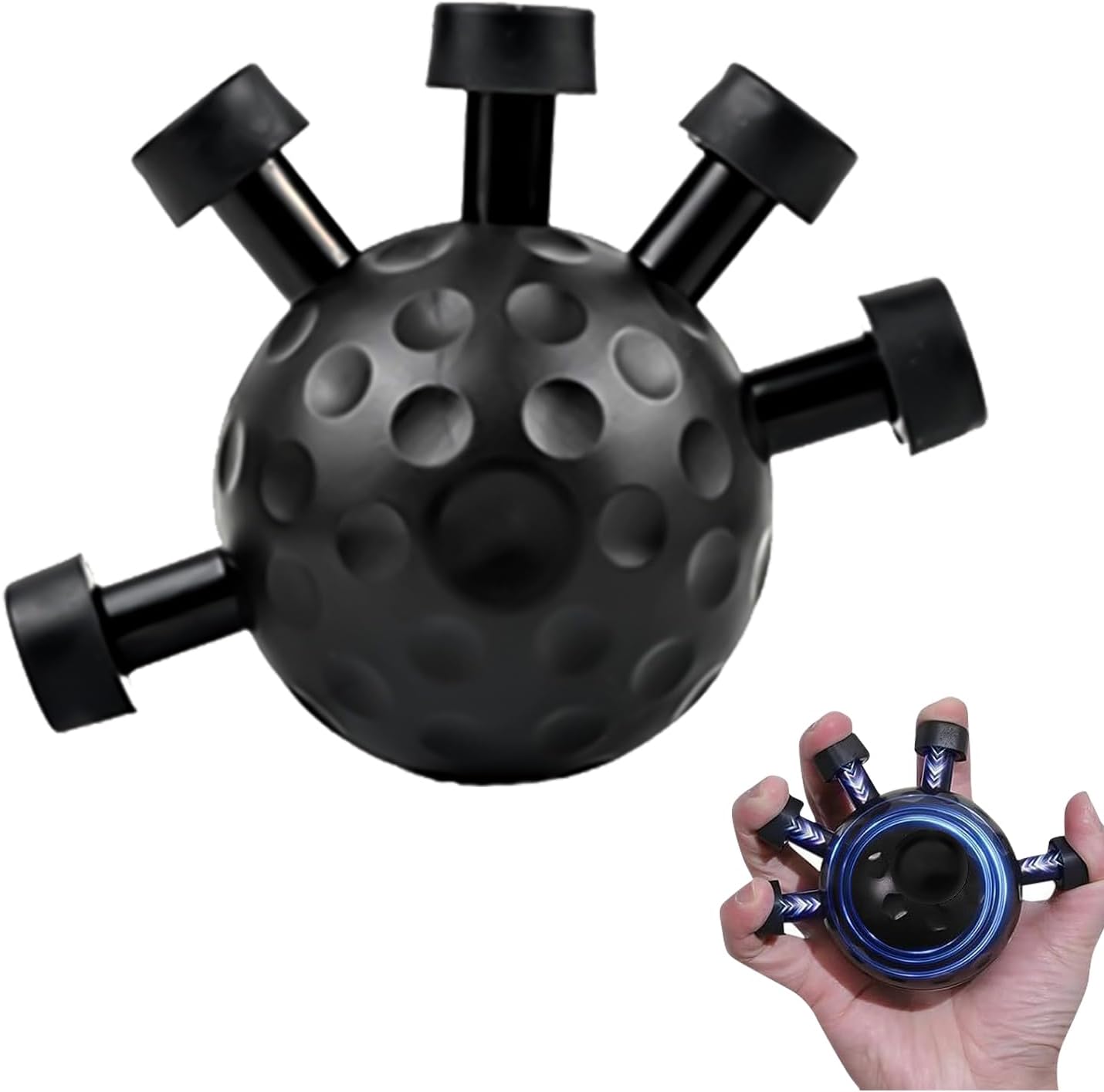 【2025年新モデル】 フィンガーパワー 握力 トレーニング 指グリップ強化器 フィンガートレーナー ハンドグリップ 鍛錬 握力グリップ 握力回復 握力トレーナー ストレス解消 使用簡単 - Yolerhome