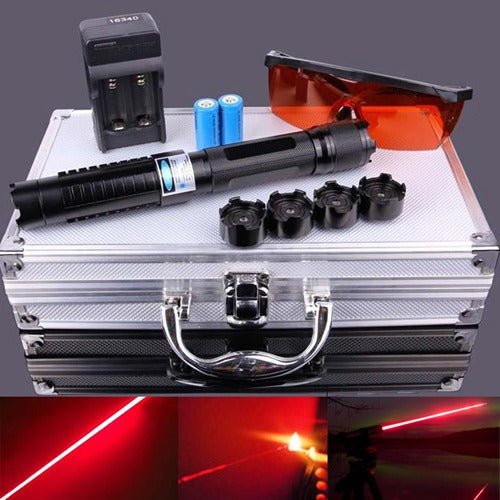 2025年最強の赤いレーザーポインター 新型500mwと1000mw638nmレッド 超強出力赤色レーザーポインター 最新赤いレーザー 価格が安い 上品贈り物おすすめ 持ち便利 表面防水性良い - Yolerhome