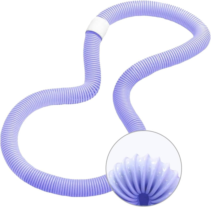 【2025製品改良】第2世代 ソフトフラフープ ダイエット用 約1.4kg 人気,一体型PVC 柔らかいスプリング フラフープダイエット 大人用 重い 痩せるフラフープ 静音設計 脂肪燃焼 腰に優しい重さ 筋トレ シェイプアップ ウエスト 折りたたみ式 収納簡単 ポータブル 室内/屋外用 油っぽくなく 水で簡単に洗え 男女兼用 - Yolerhome