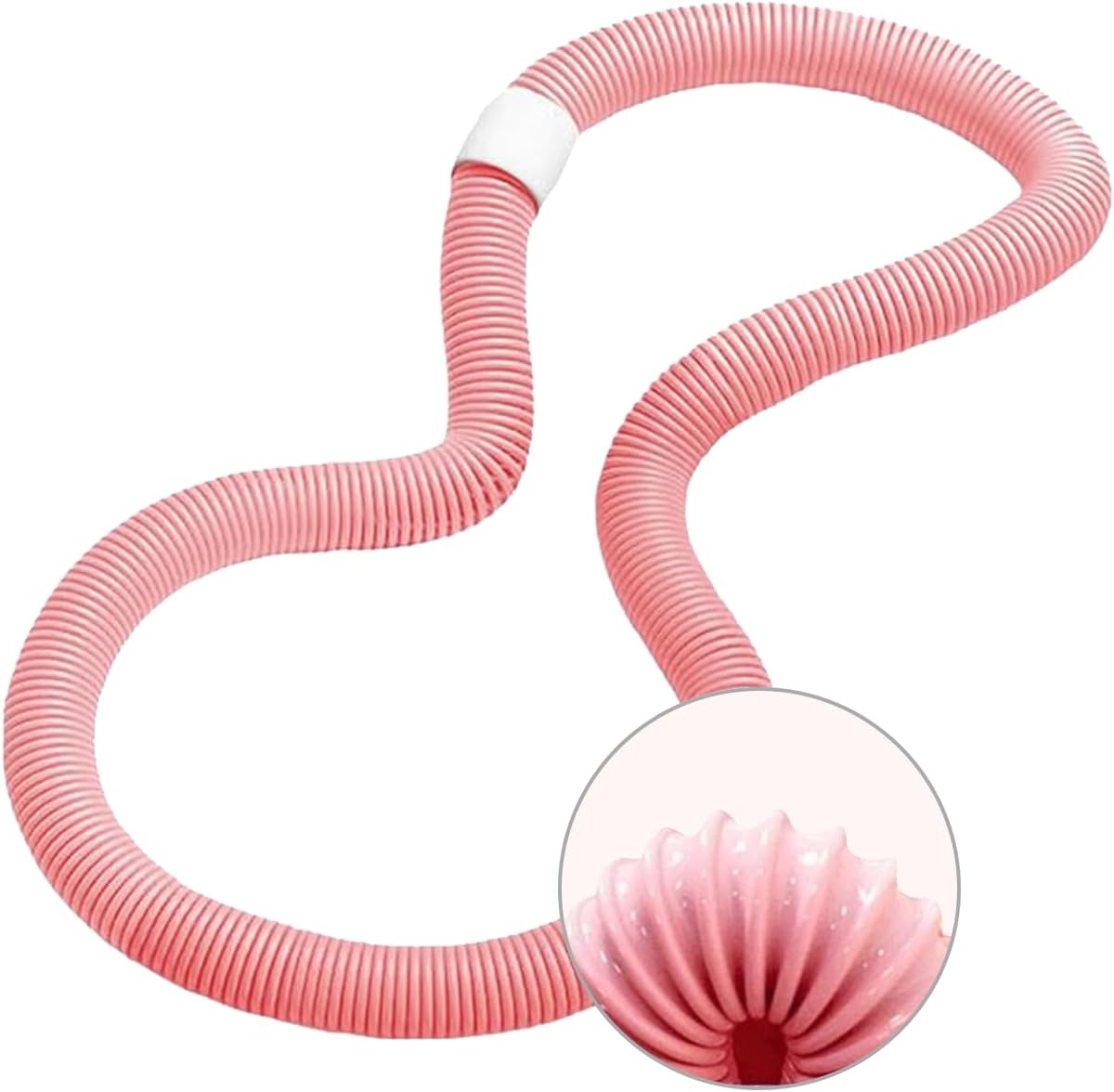 【2025製品改良】第2世代 ソフトフラフープ ダイエット用 約1.4kg 人気,一体型PVC 柔らかいスプリング フラフープダイエット 大人用 重い 痩せるフラフープ 静音設計 脂肪燃焼 腰に優しい重さ 筋トレ シェイプアップ ウエスト 折りたたみ式 収納簡単 ポータブル 室内/屋外用 油っぽくなく 水で簡単に洗え 男女兼用 - Yolerhome