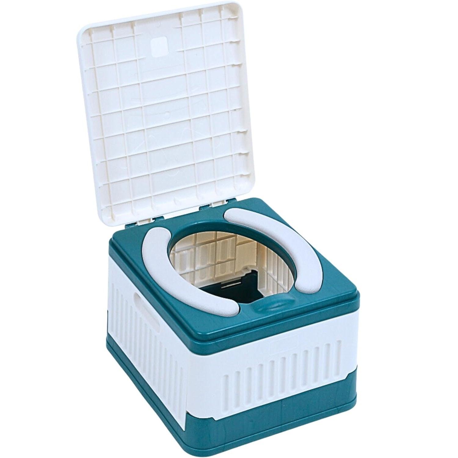 子供 簡易トイレ おまる 折りたたみ ポータブルトイレ 簡易トイレ 排便袋20枚入りC - T1 - Yolerhome