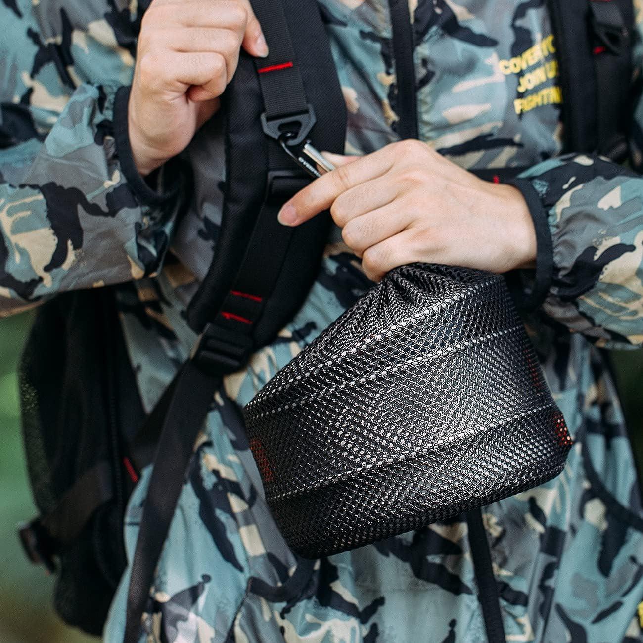 アルミ クッカーセット アウトドア鍋 アウトドアケトル キャンピング 調理器具 収納袋付き 2–3人に適応 - Yolerhome