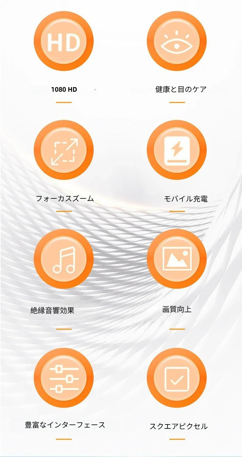 ミニ プロジェクター ポータブル ミニ 24 ～ 60 インチ 1920x1080 解像度 ホーム アウトドア シアター 映画用 大画面プロジェクター - Yolerhome