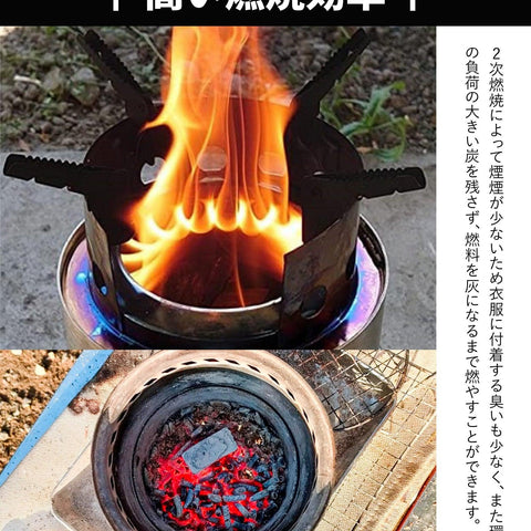 Amazon.co.jp: ポータブルキャンプストー 薪ストーブ 木炭ストーブ 蓋付き 多機能 石炭ストーブ 暖房ストーブ キャンプストーブ ウッド ストーブ省エネルギー 携帯用ヒーター小型 軽量 : スポーツ＆アウトドア