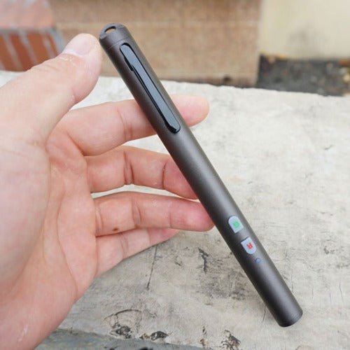 2in1レーザーポインター 赤色&緑色 5mW 一体型 高精度ダブルビーム プレゼン/教育/指示用に最適 USB充電式 軽量 ペン型 長距離可視 - Yolerhome