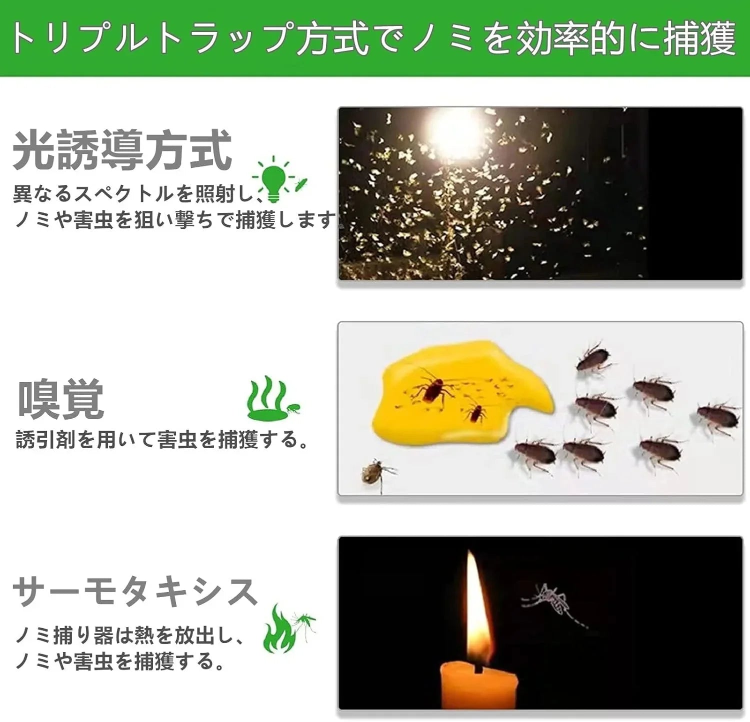 ノミ取り ネバネバドーム 捕虫器 電子ノミとり トラップノミ ノミトラップ 微小害虫 ノミ駆除 電球付き 無毒無臭 安全 効果 使いやすい 蚤対策 虫除け 害虫駆除 高い信頼性・害虫対策器（2ｘ電球、2ｘ粘着シート付き）【日本式プラグ】 - Yolerhome