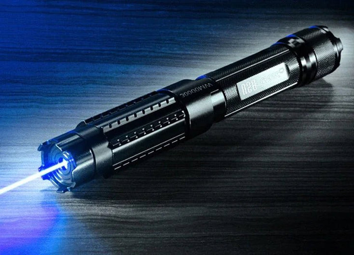 超高出力、超強力レーザーポインター青色 30000mw 激安通販 大人気レーザーポインター距離 瞬間切断 赤 レーザー グリーン レーザー - Yolerhome