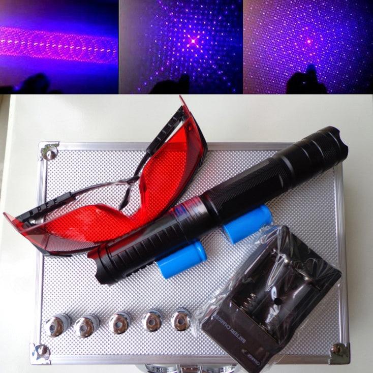 星空観察用 レーザーポインター3000mw(3W) 夜空レーザーポインター緑星天体観察用 超強力星空アダプター付 - Yolerhome