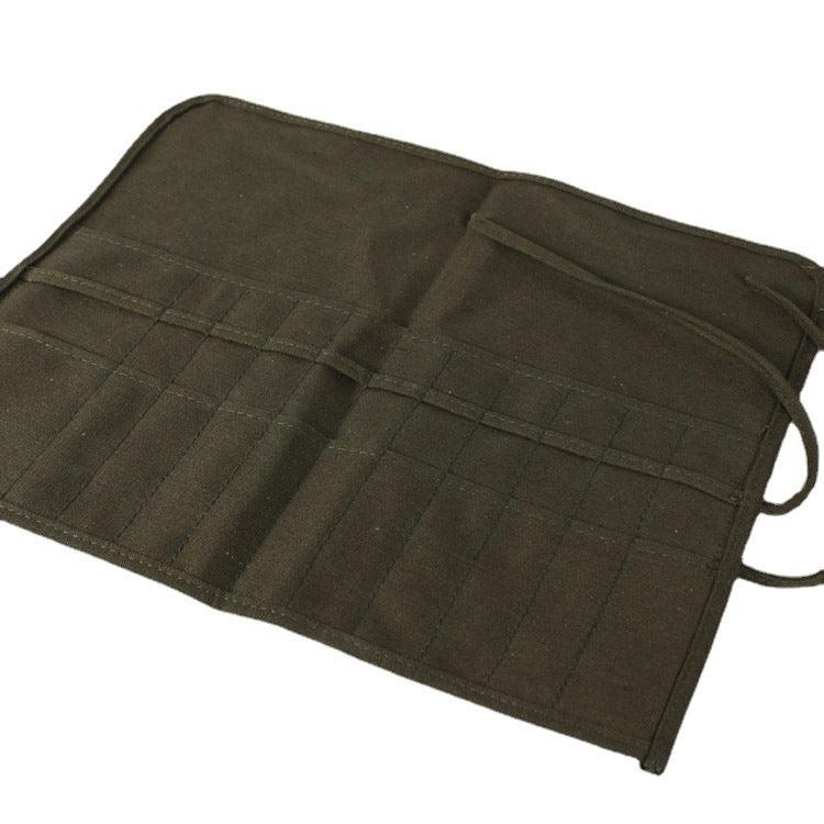 ペグケース ペグ収納ケース 帆布製 エリッゼ 30cm鍛造ペグ対応 キャンプ アウトドア用 - Yolerhome