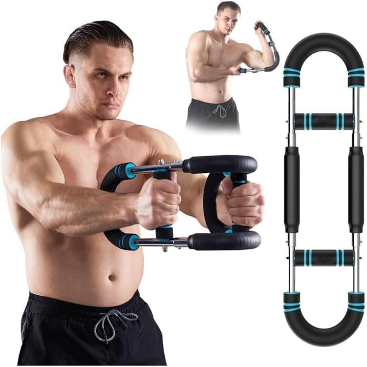 筋トレ器具 アームバー 胸筋トレーニング器具 筋トレ器具自宅 エキスパンダー 運動器具 筋トレグッズ 大胸筋 腹筋 上腕二頭筋 広背筋 背筋 30KG - Yolerhome