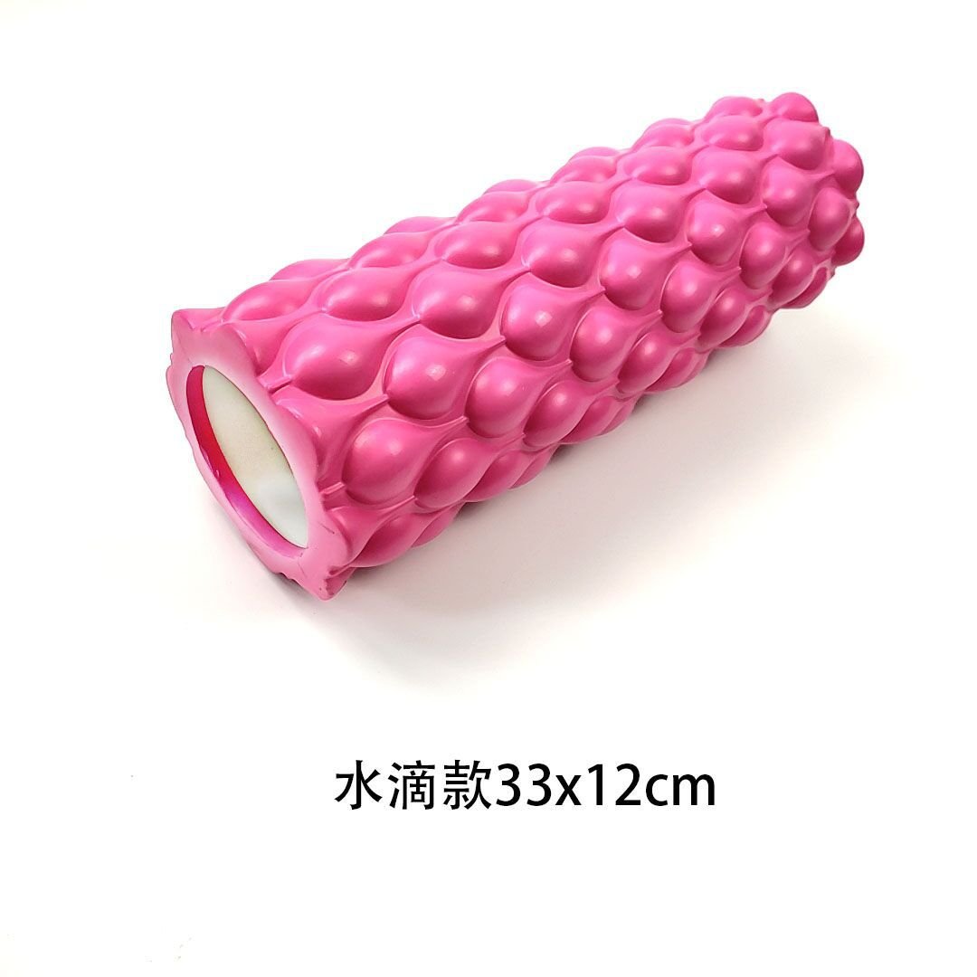 【筋膜リリース・フォームローラー】33cm 空洞EVA 狼牙タイプ ストレッチローラー マッサージローラー 体幹トレーニング・姿勢ケア・脚痩せ ヨガ・自宅リハビリ向け コンパクト収納 男女兼用 - yoler - Yolerhome