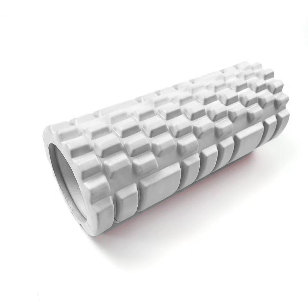 【筋膜リリース・フォームローラー】33cm 空洞EVA 狼牙タイプ ストレッチローラー マッサージローラー 体幹トレーニング・姿勢ケア・脚痩せ ヨガ・自宅リハビリ向け コンパクト収納 男女兼用 - yoler - Yolerhome