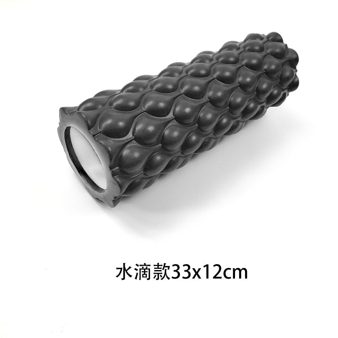 【筋膜リリース・フォームローラー】33cm 空洞EVA 狼牙タイプ ストレッチローラー マッサージローラー 体幹トレーニング・姿勢ケア・脚痩せ ヨガ・自宅リハビリ向け コンパクト収納 男女兼用 - yoler - Yolerhome