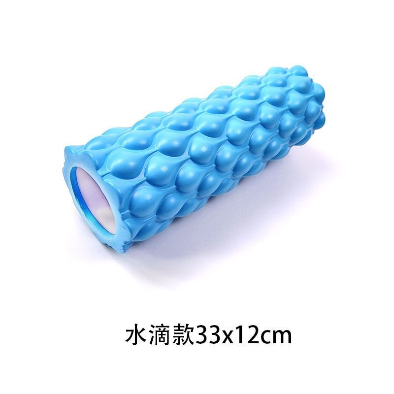 【筋膜リリース・フォームローラー】33cm 空洞EVA 狼牙タイプ ストレッチローラー マッサージローラー 体幹トレーニング・姿勢ケア・脚痩せ ヨガ・自宅リハビリ向け コンパクト収納 男女兼用 - yoler - Yolerhome