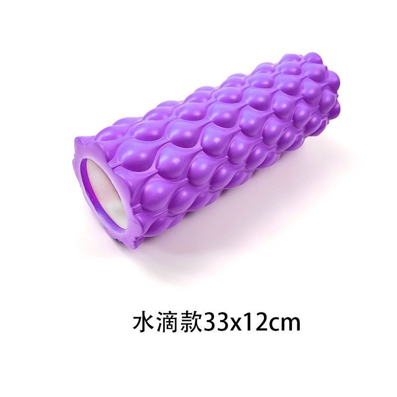 【筋膜リリース・フォームローラー】33cm 空洞EVA 狼牙タイプ ストレッチローラー マッサージローラー 体幹トレーニング・姿勢ケア・脚痩せ ヨガ・自宅リハビリ向け コンパクト収納 男女兼用 - yoler - Yolerhome