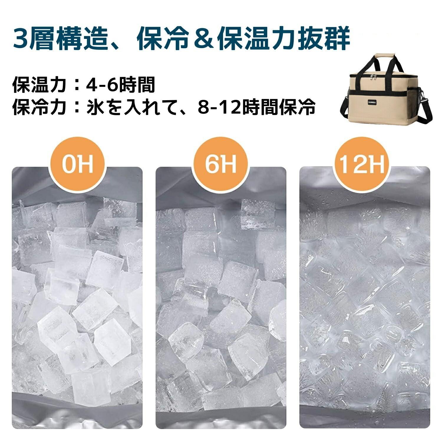 クーラーボックス ソフトクーラーバッグ 35L 20L 大容量 折り畳みCL2106 - Yolerhome