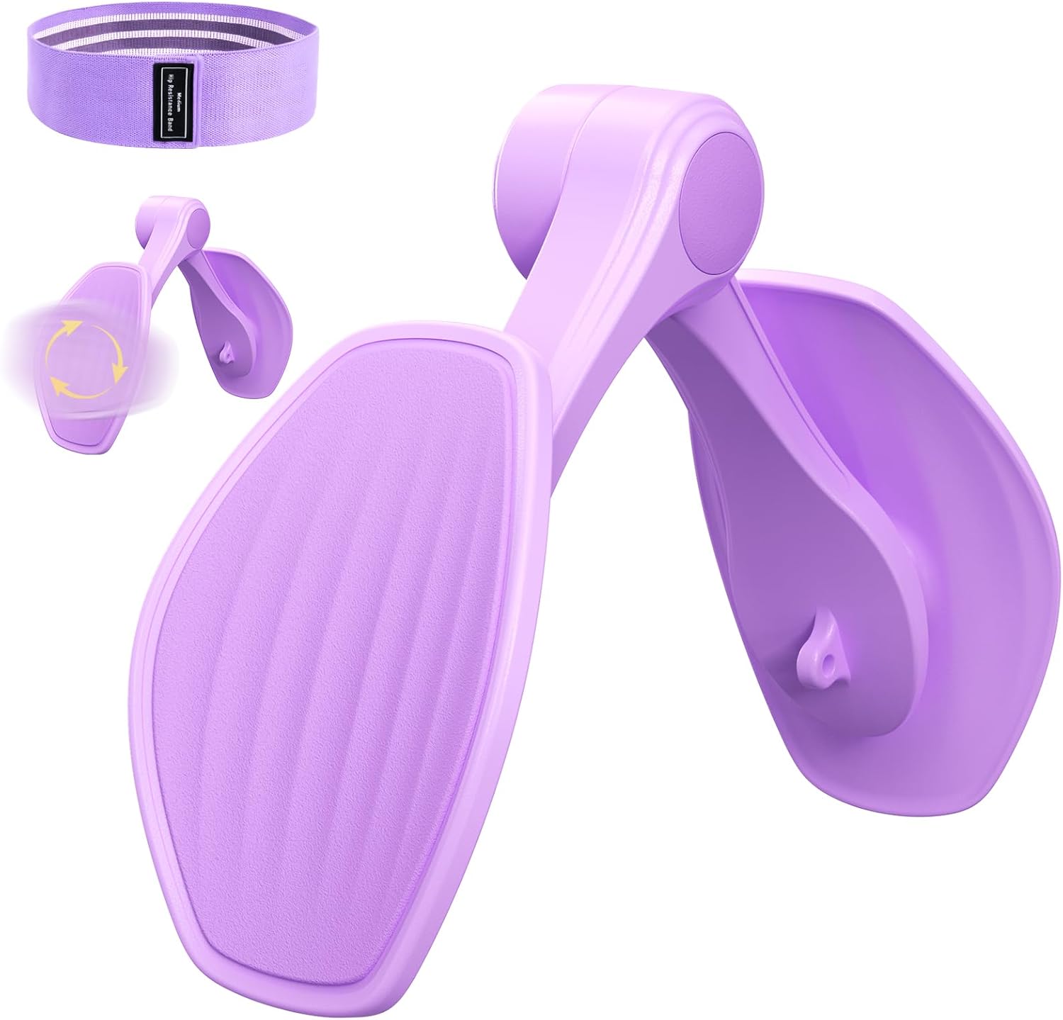 【理学療法士】監修 内転筋トレーニング 【業界初！組み立て不要＆360°回転パネル】 骨盤底筋 トレーニング Viangs 筋トレ 張力18kgアップ 【画期的な収納技術】 ヒップトレーナー ダイエット器具 足痩せ うちもも筋トレ 太もも 滑り止め 簡単 便利 多機能運動クリップ 尿漏れ 産後 初心者 男性 女性 ギフト 日本語説明書付き - Yolerhome