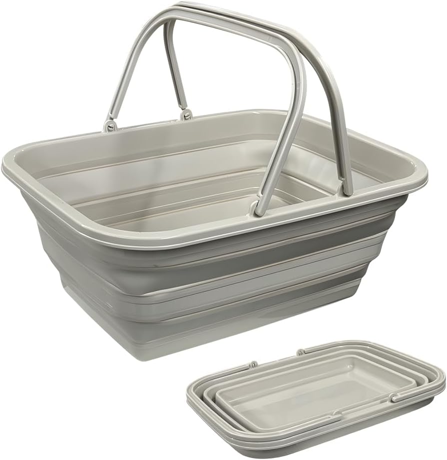 折りたたみ ソフトバケツ 釣り用バケツ 生活用品 掃除 洗濯 アウトドア 車載 多機能 便利 4色 - Yolerhome