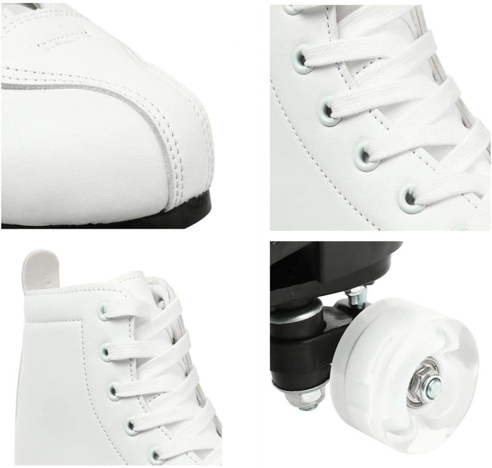 ローラースケート 四輪 4つウイール インラインスケート ローラーシューズ 初心者向け 子供スケート 女の子 男の子 ジュニア キッズ 子供 大人 男女共用 - Yolerhome