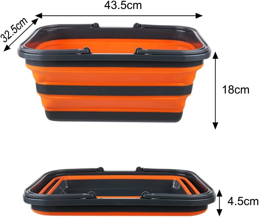 折りたたみ ソフトバケツ 釣り用バケツ 生活用品 掃除 洗濯 アウトドア 車載 多機能 便利 4色 - Yolerhome