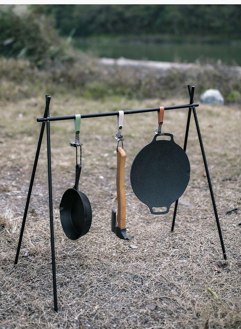 ランタンフック キャンプフック（4個セット） レザーフック - Yolerhome