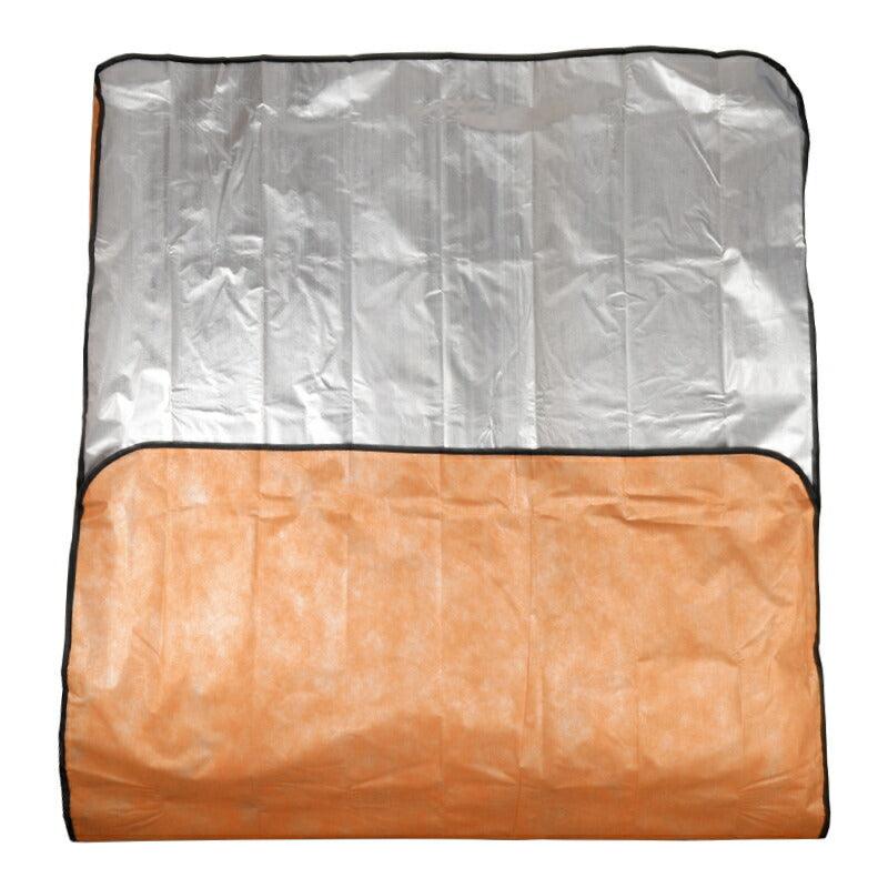 アルミシート サバイバルシート 4層 保温 ぽかぽか 静音 ブランケットEB - Yolerhome