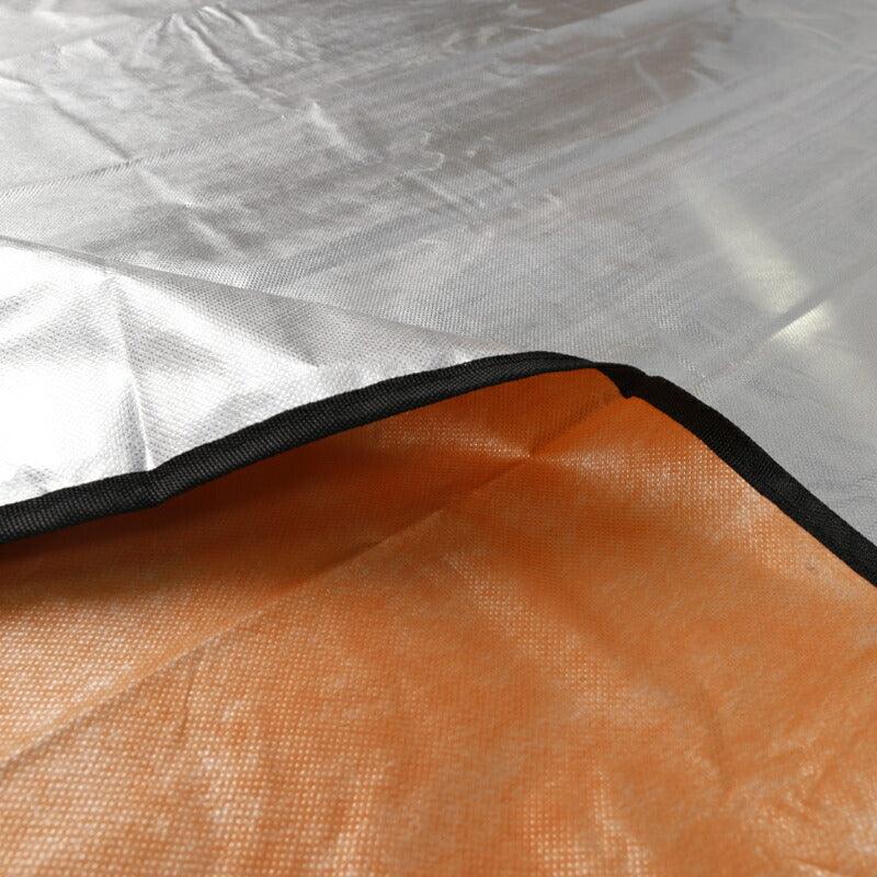 アルミシート サバイバルシート 4層 保温 ぽかぽか 静音 ブランケットEB - Yolerhome