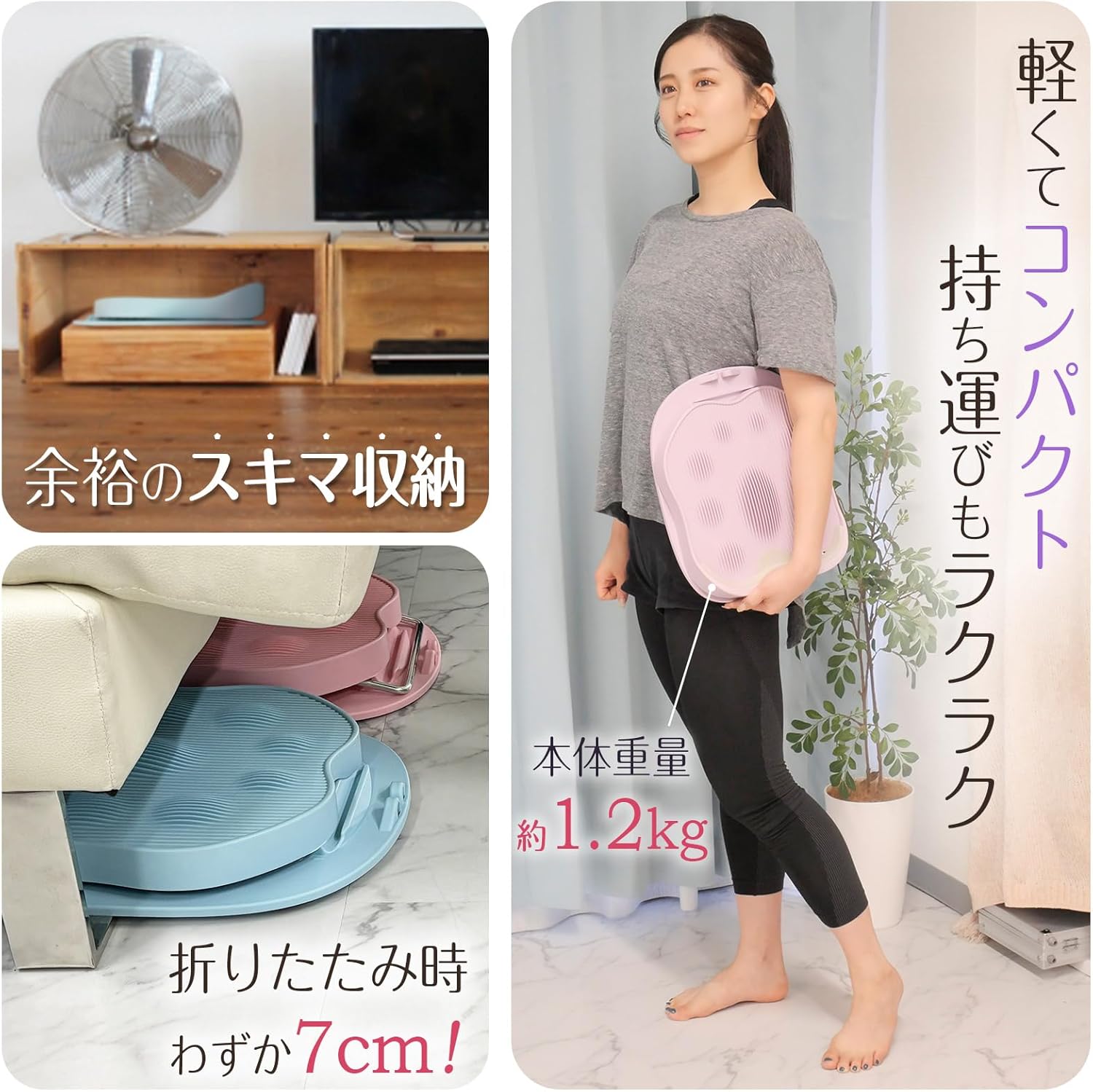 ストレッチボード ふくらはぎ ストレッチ器具 耐荷重400kg 9段階調整 室内 運動 自宅 筋トレ ゴツゴツしたクッションペダルを厚く広げ - Yolerhome