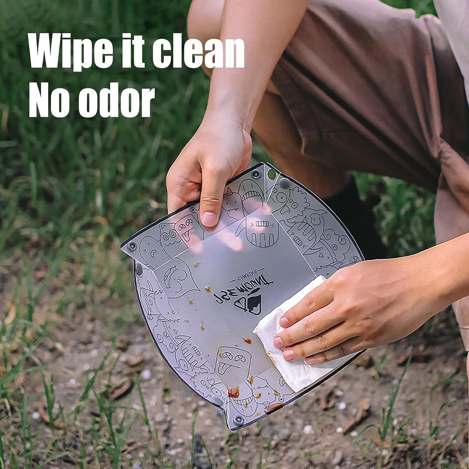 折りたたみボウル カップ 5点セット 軽量 コンパクト 皿 プレート キャンプ 食器 携帯FDBL - 55 - Yolerhome