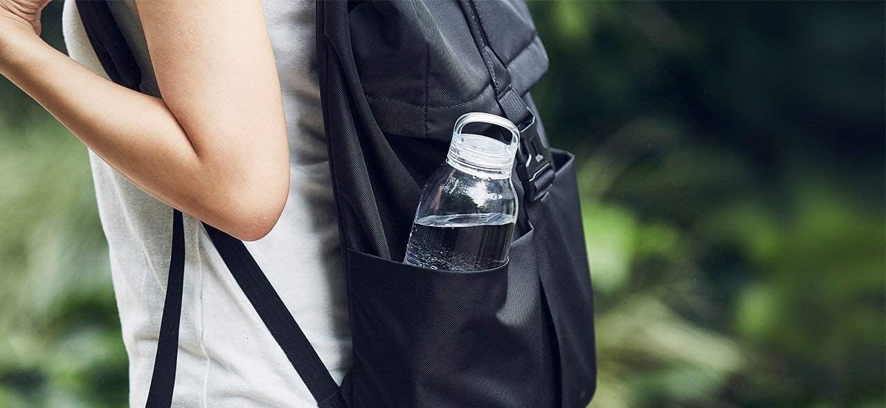 ウォーターボトル 500ml クリア 軽量 水筒 食洗機対応 マイボトル - Yolerhome