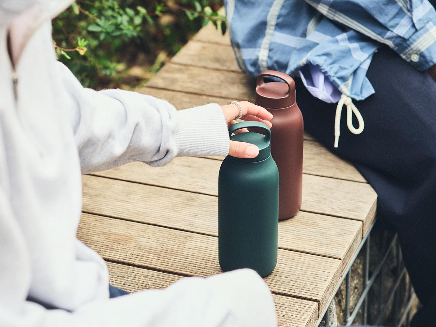 ウォーターボトル 500ml クリア 軽量 水筒 食洗機対応 マイボトル - Yolerhome